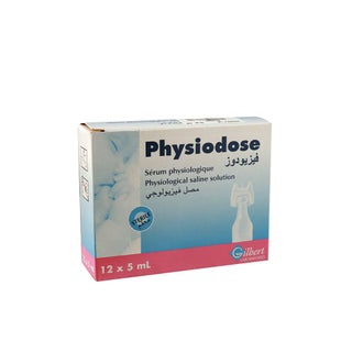 Gilbert Physiodose 0.9% Physiological Saline Solution 5 mL 12's