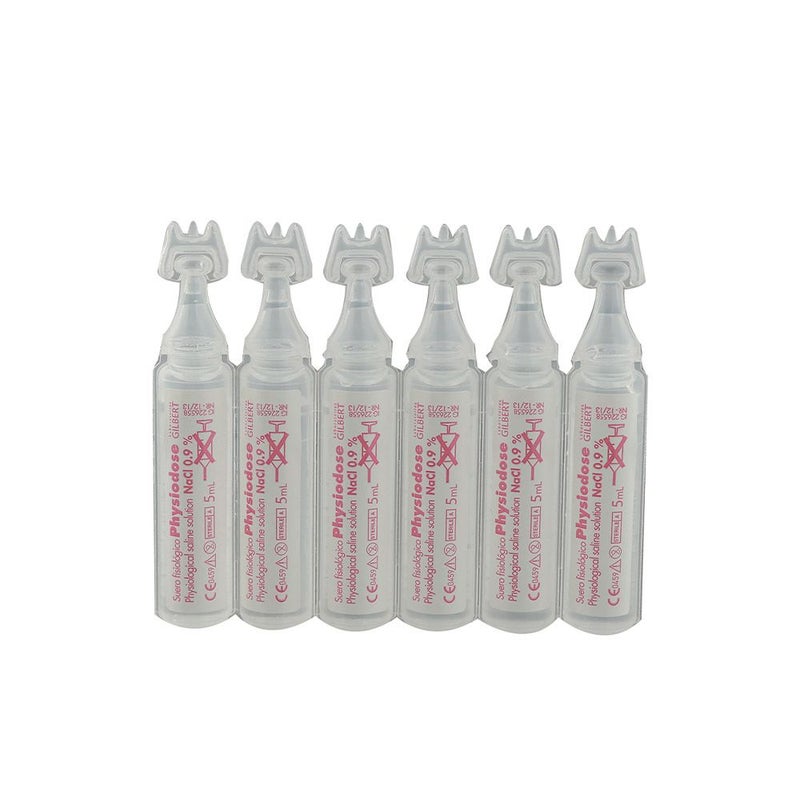 Gilbert Physiodose 0.9% Physiological Saline Solution 5 mL 12's