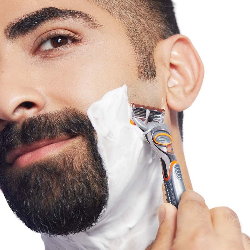 Gillette Fusion 5 Power Razor For Perfect Shave & Beard Shape