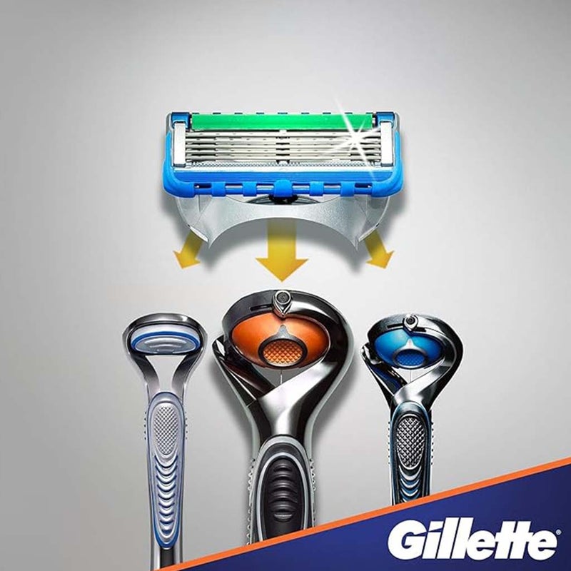 Gillette Fusion 5 ProGlide Power Men's Razor Blades Refills, Pack of 4's