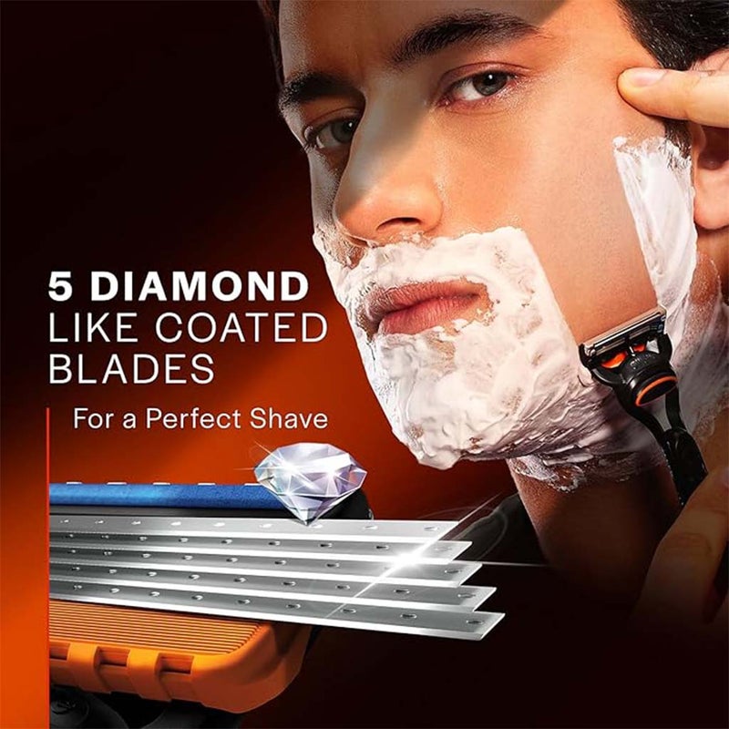 Gillette Fusion 5 ProGlide Men's Manual Razor Blades Refills, Pack of 2's