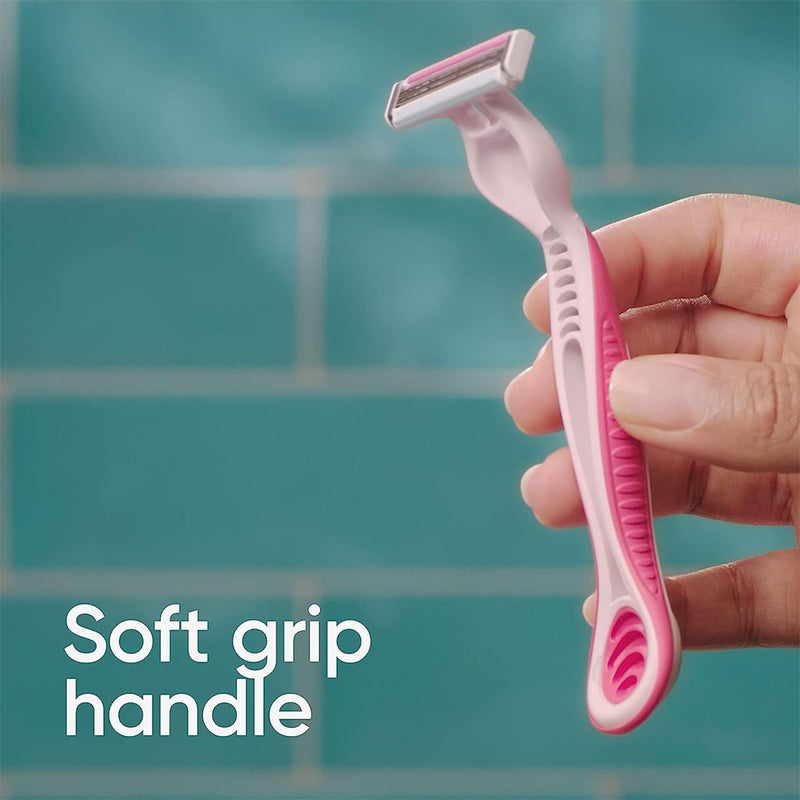 Gillette Simply Venus 3 Disposable Womens Razor, Pack of 4's