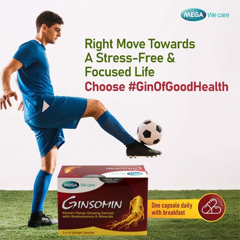 Mega We Care Ginsomin Capsules, Pack of 30's