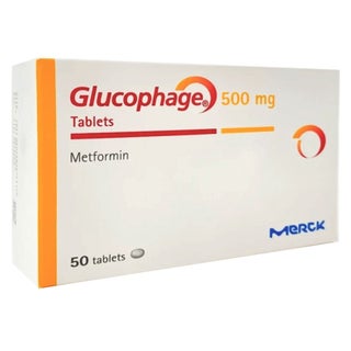 Glucophage 500mg Tablets, Pack of 50's
