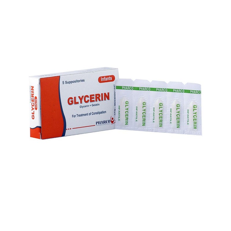 Glycerin Infant Suppositories 5's