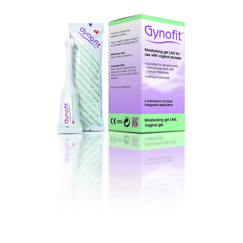 Gynofit Moisturising Vaginal Gel, Pack of 6's