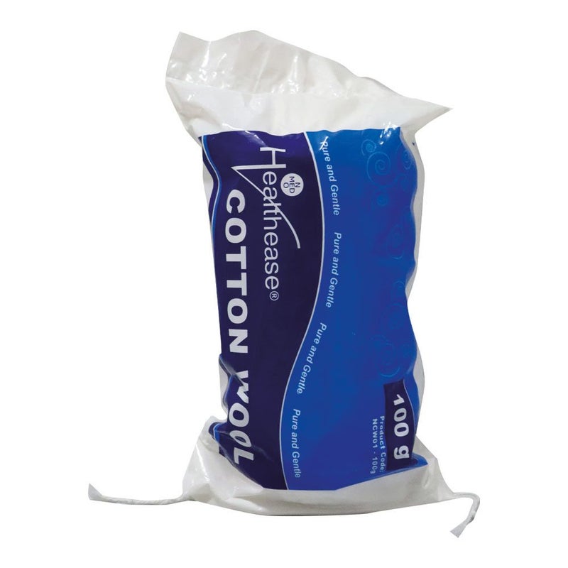 Heathease Cotton Wool Balls 100 g