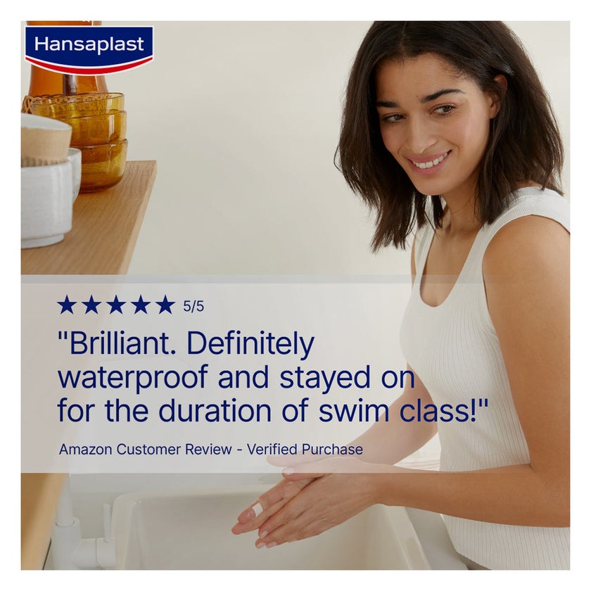 Hansaplast Aqua Protect Waterproof Assorted Plasters, Pack of 20’s