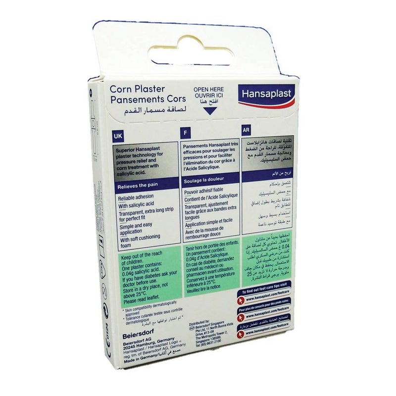 Hansaplast Corn Plasters 8's