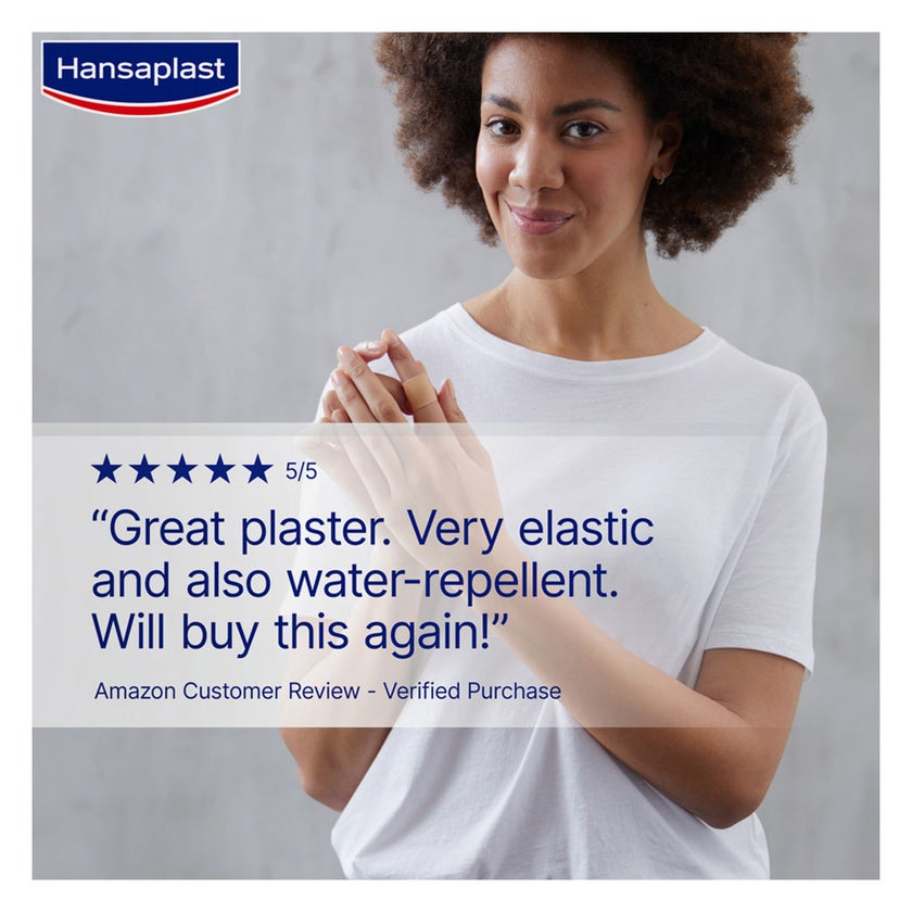 Hansaplast Extra Flexible Elastic Water Repellent Assorted Plasters, Pack of 20’s