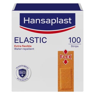 Hansaplast Extra Flexible Elastic Strips, Pack of 100’s