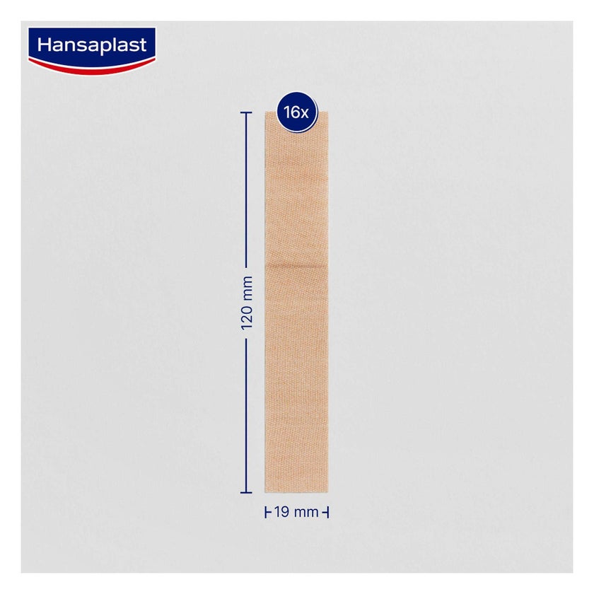 Hansaplast Water Repellent Finger Strips Elastic Plasters, Pack of 16’s