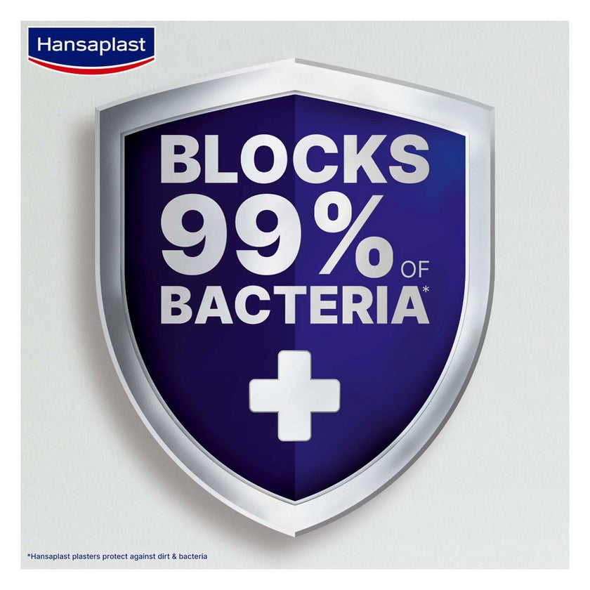 Hansaplast Water Repellent Finger Strips Elastic Plasters, Pack of 16’s