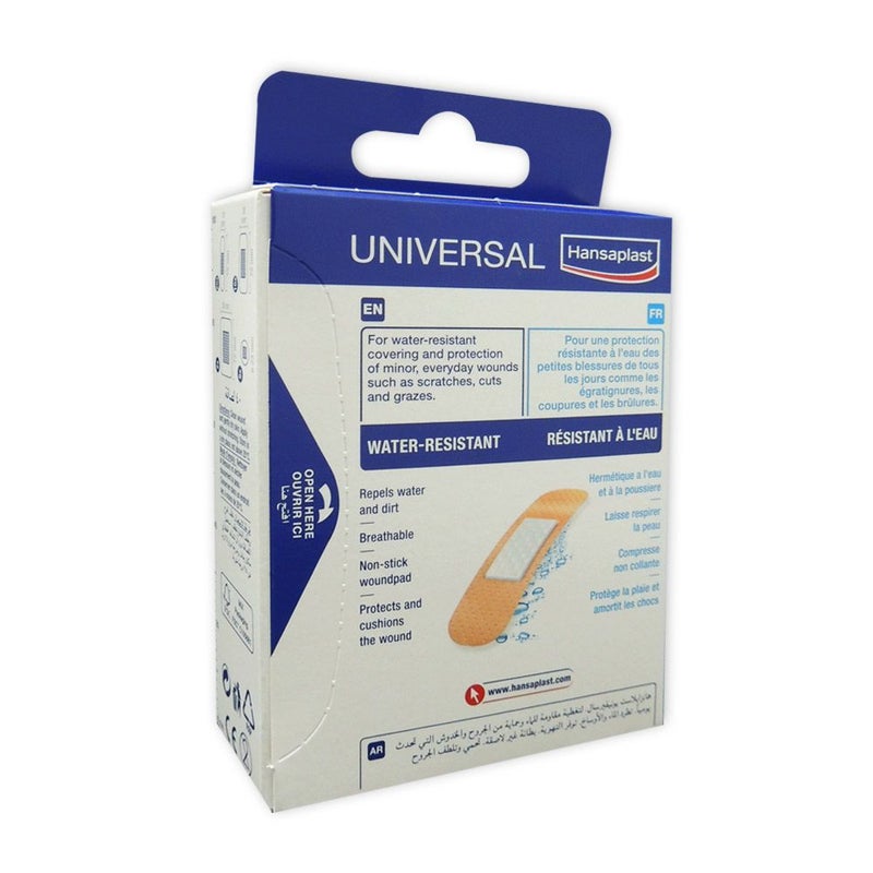 Hansaplast Universal Water Resistant Assorted Strips 40's