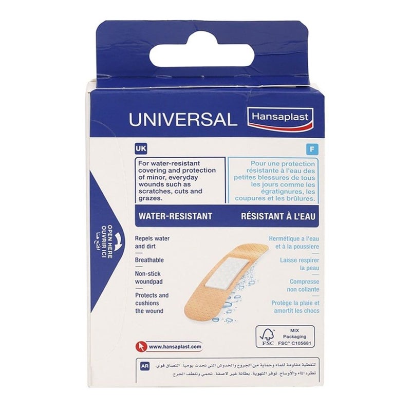 Hansaplast Universal Water Resistant Assorted 20's