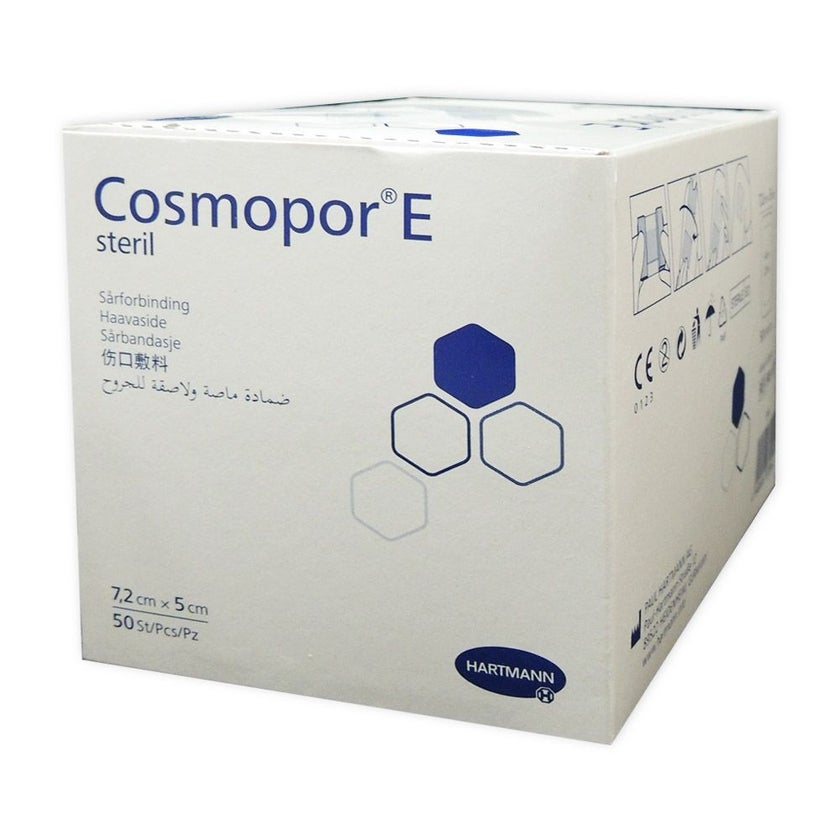 Hartmann Cosmopor E Steril 7.2 x 5cm, Pack of 50's