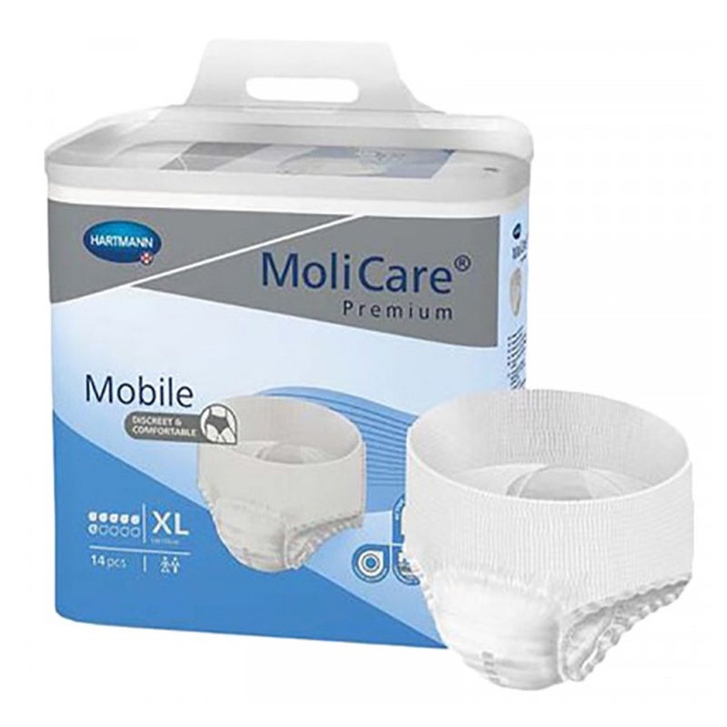 Hartmann Molicare Premium Adult Pull Up Pant Diaper 130 - 170 cm XL 14's