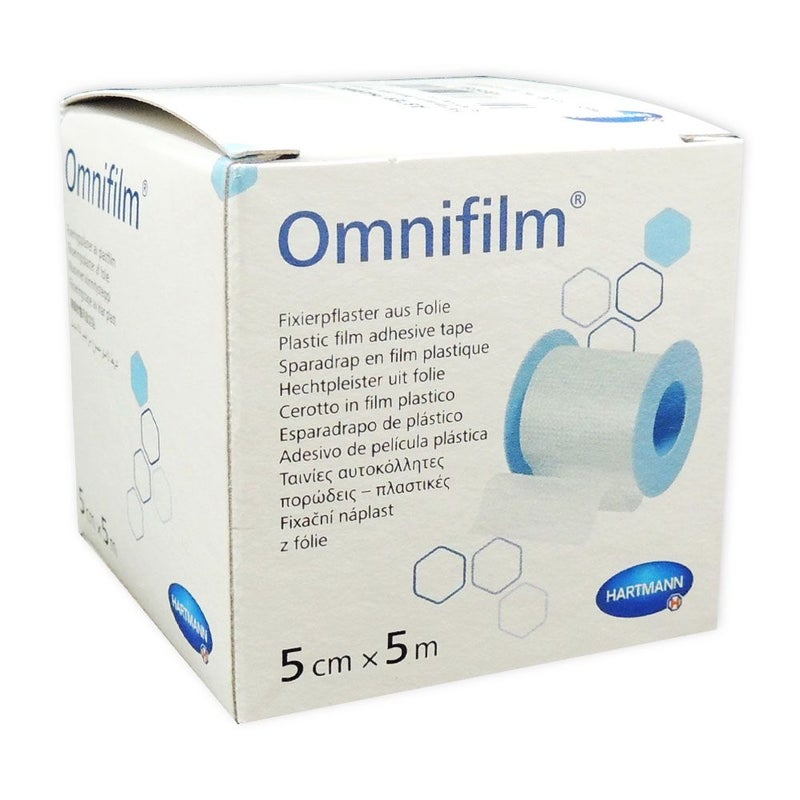 Hartmann Omnifilm Plastic Film Adhesive Tape 5 cm x 5 m 1's