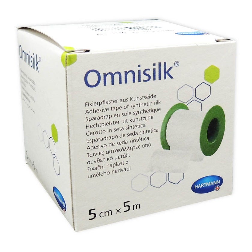 Hartmann Omnisilk Adhesive Synthetic Silk Tape 5cm x 5m