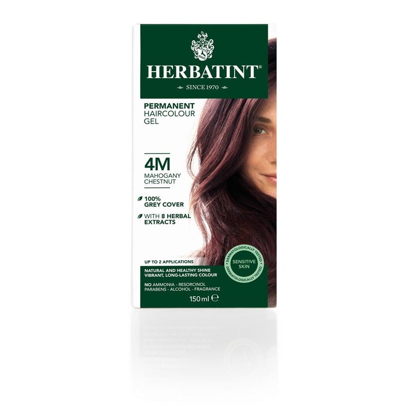 Herbatint 4M Mahogany Chestnut Hair Colour Gel 150ml