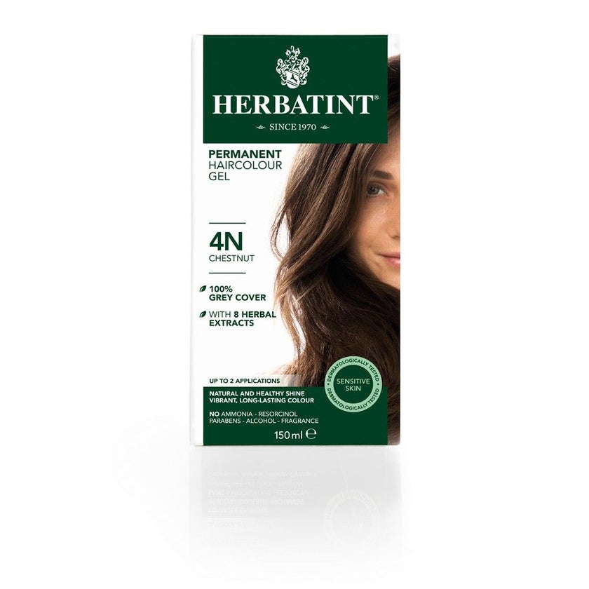 Herbatint 4N Chestnut Hair Colour Gel 170ml