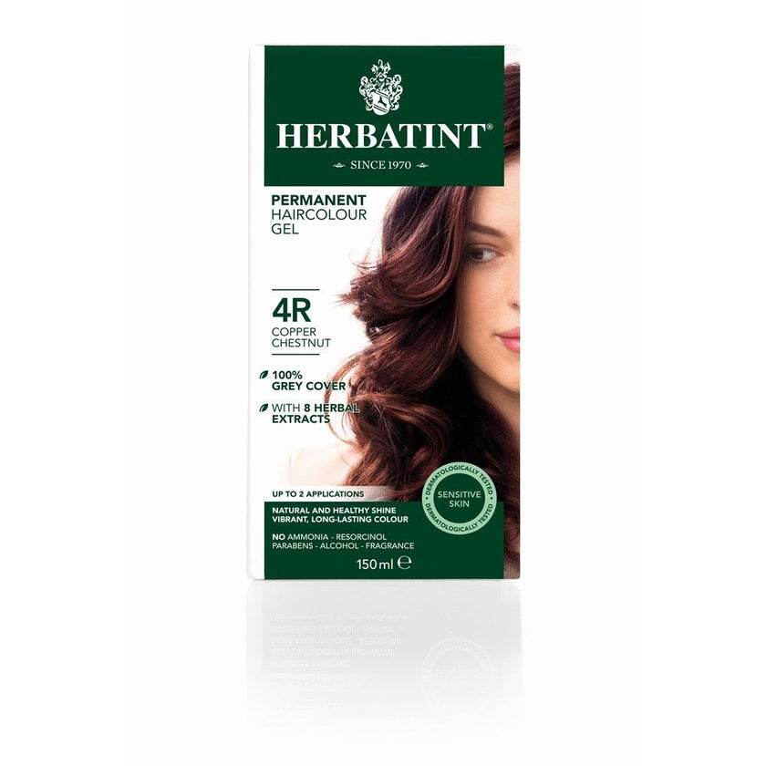 Herbatint 4R Copper Chestnut Hair Colour Gel 150ml