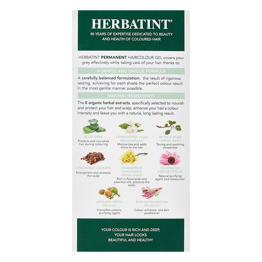 Herbatint 8C Light Ash Blonde Hair Color Gel 150ml