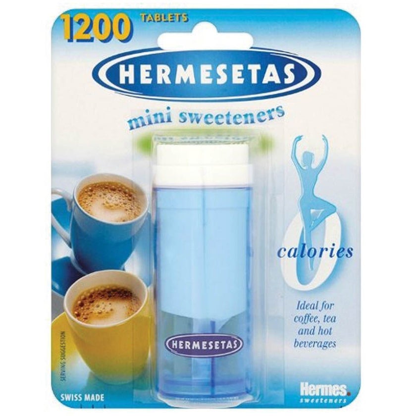 Hermesetas Mini Sweetener Tablets, Pack of 1200's