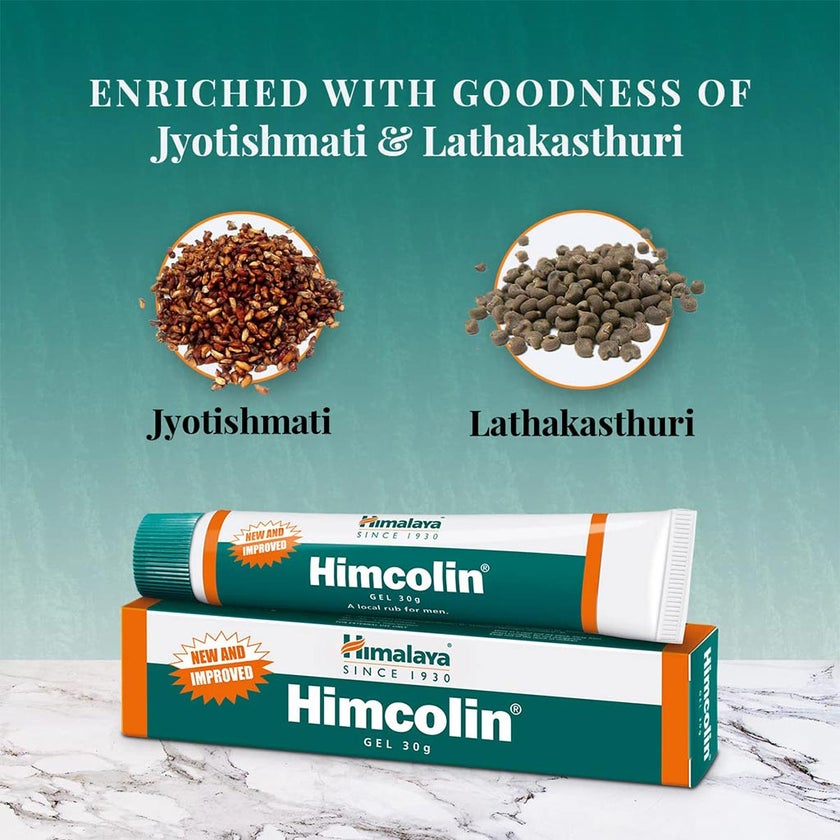 Himalaya Himcolin Gel Local Rub For Men 30g