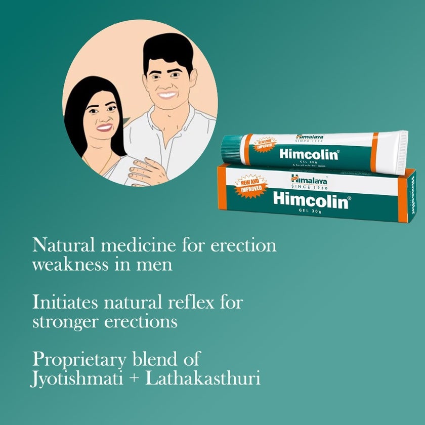 Himalaya Himcolin Gel Local Rub For Men 30g