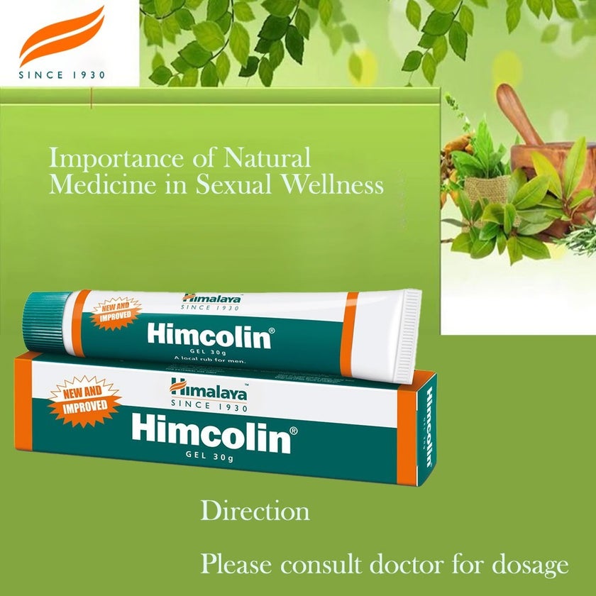 Himalaya Himcolin Gel Local Rub For Men 30g