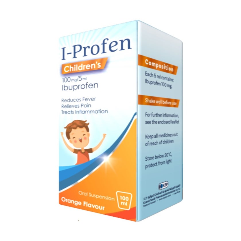 I-Profen 100mg/5ml Suspension 100ml