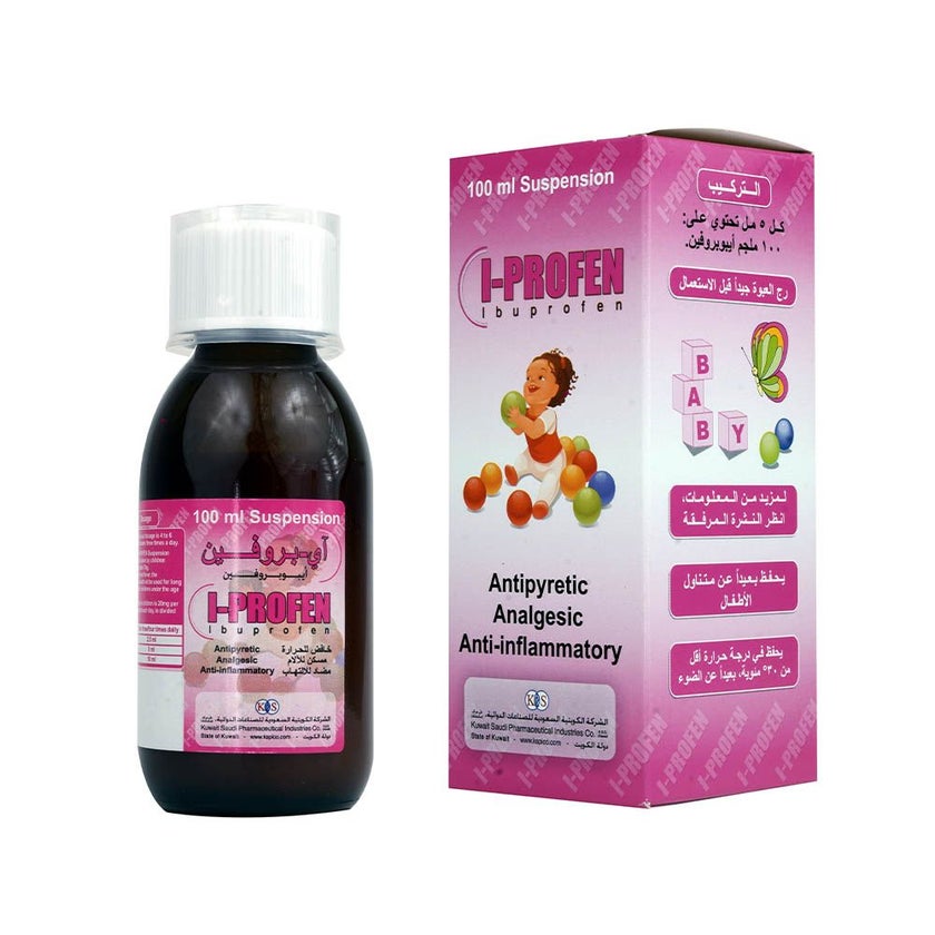 I-Profen 100mg/5ml Suspension 100ml