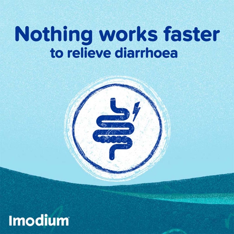 Imodium Instants 2mg Melt in Mouth Tablets For Diarrhea, Pack of 6's