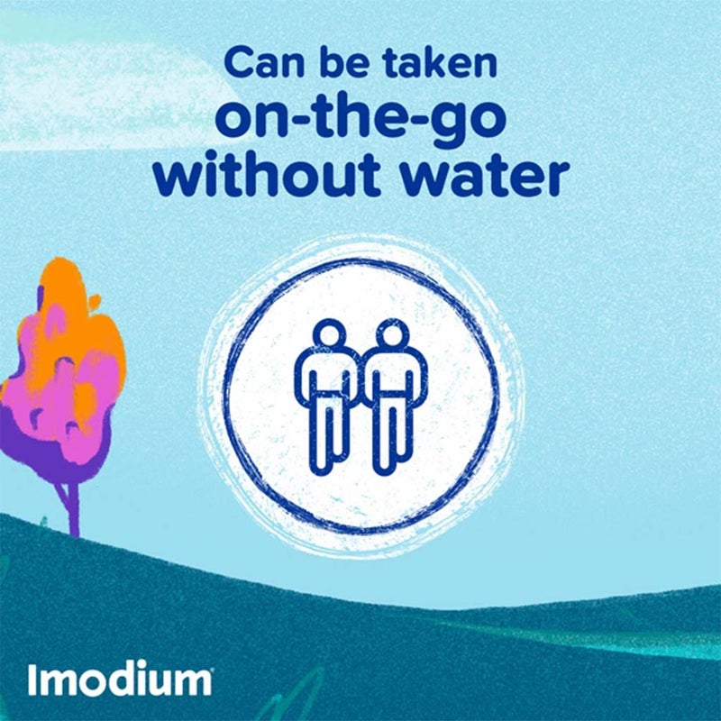 Imodium Instants 2mg Melt in Mouth Tablets For Diarrhea, Pack of 6's