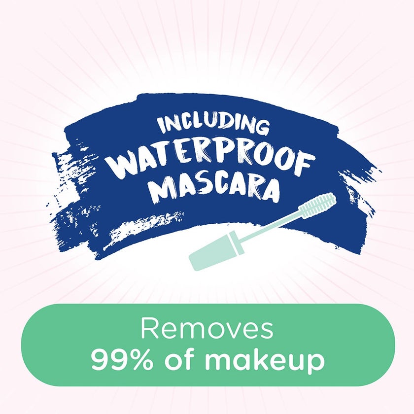 Johnson's Daily Essentials 5-in-1 Clear Skin Cleansing Makeup Remover Wipes For Combination Skin, Pack of 25's