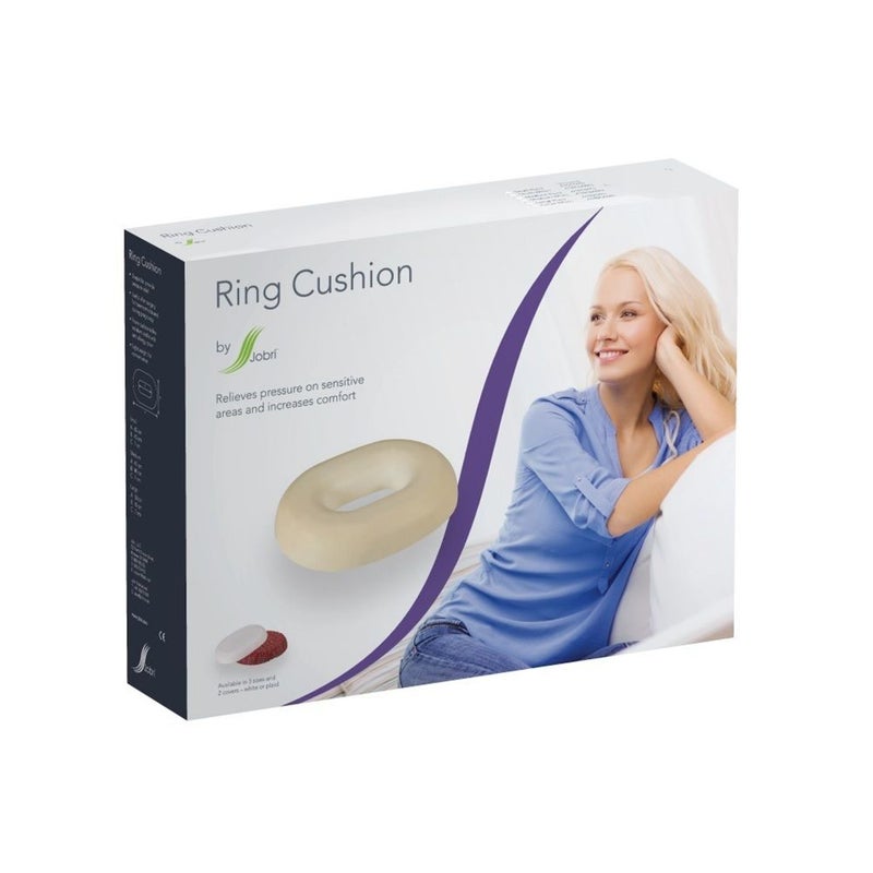 Jobri Ring Cushion White Medium A1018