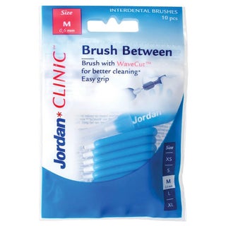 Jordan Clinic Brush Between Interdental Brushes Medium 10's
