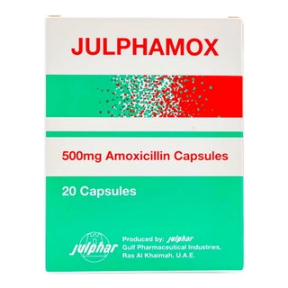 Julphamox 500mg Capsules, Pack of 20's