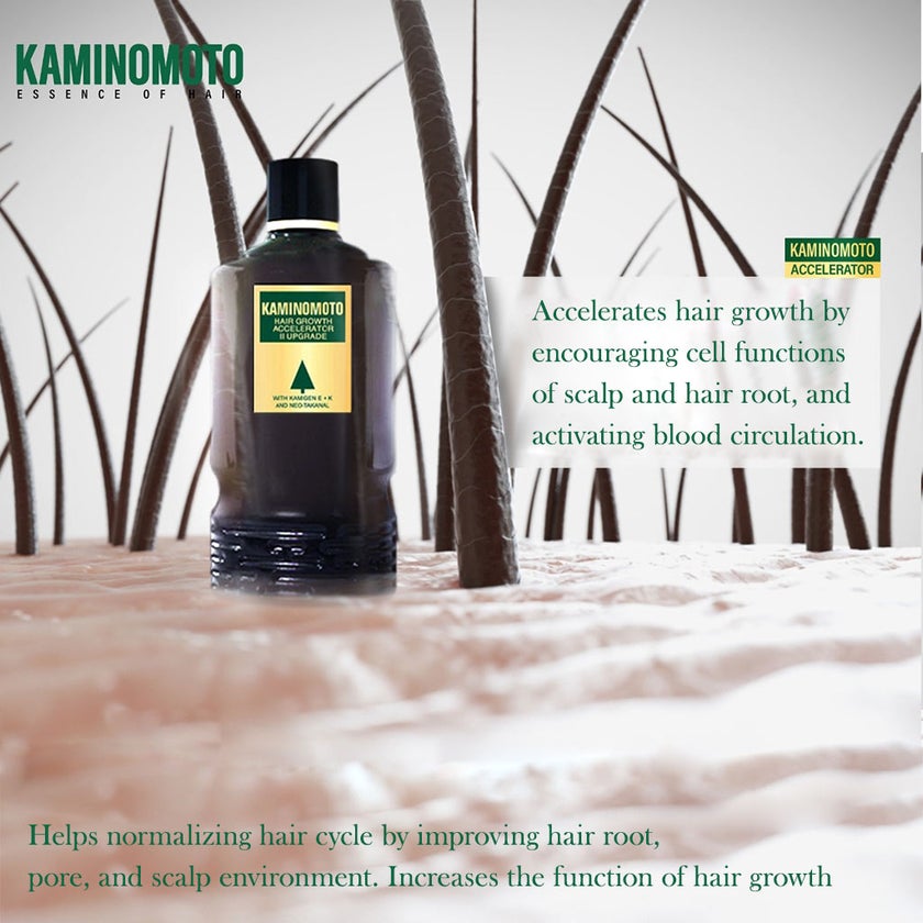 Kaminomoto Hair Growth Accelerator II For Hair Loss 180ml
