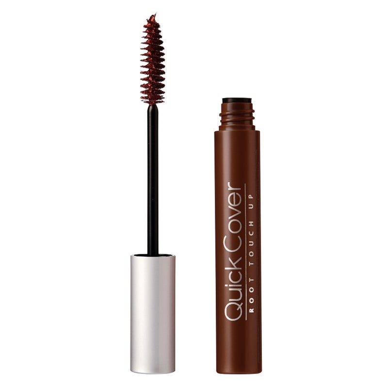 Kiss Brush In Quick Cover Gray Hair Root Touch Up Mascara - Dark Brown BGC02