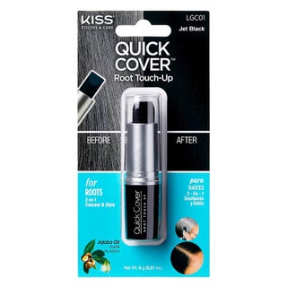 Kiss Quick Cover Gray Hair Root Touch Up Stick - Jet Black LGC01