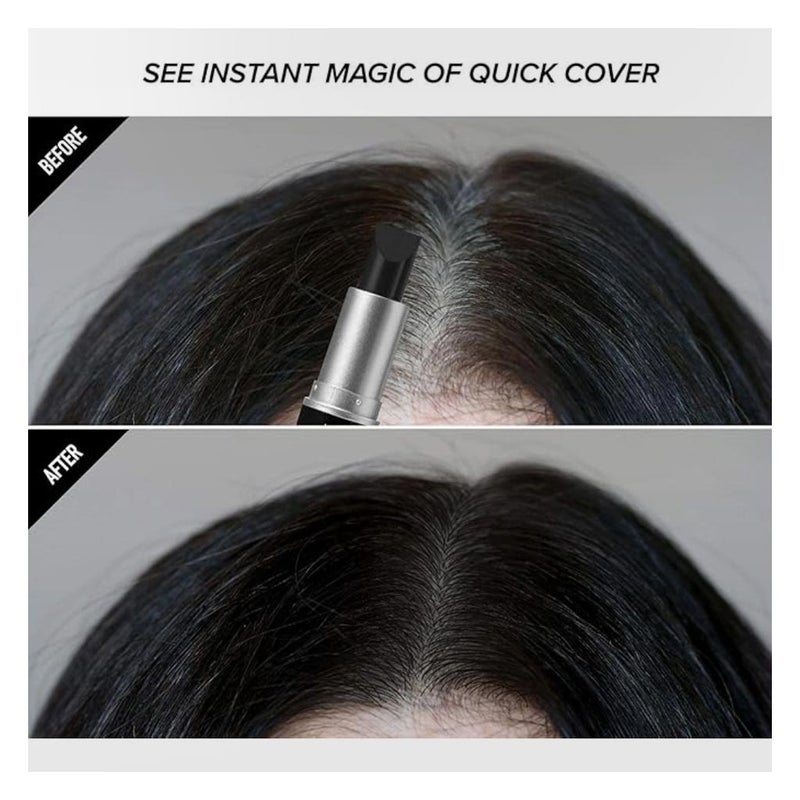 Kiss Quick Cover Gray Hair Root Touch Up Stick - Jet Black LGC01