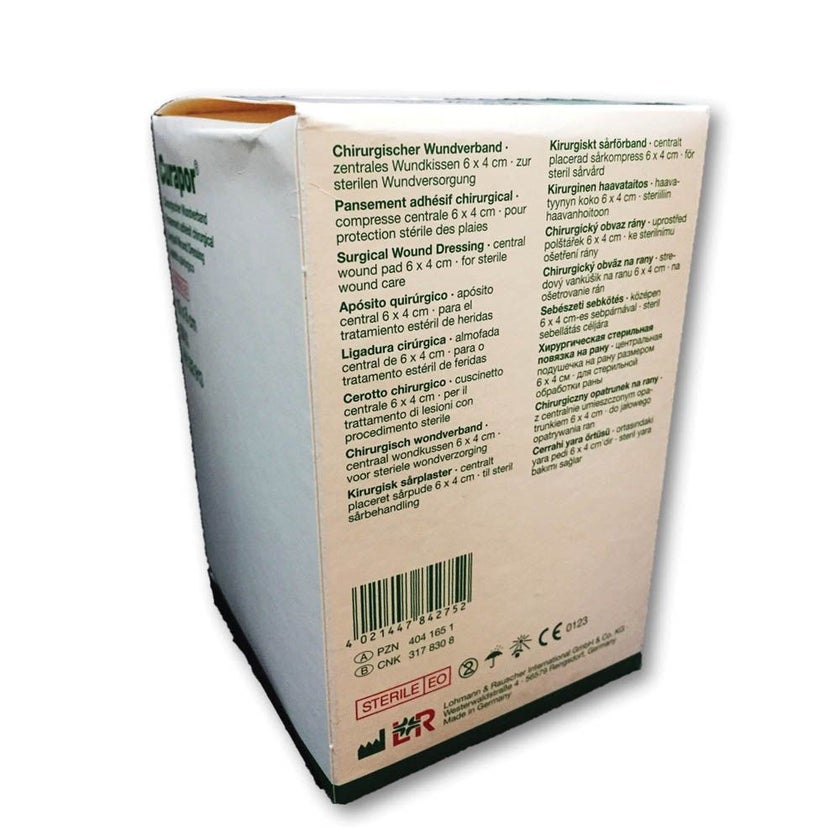 LR Curapor Surgical Wound Dressing 10 x 8cm, Pack of 50's