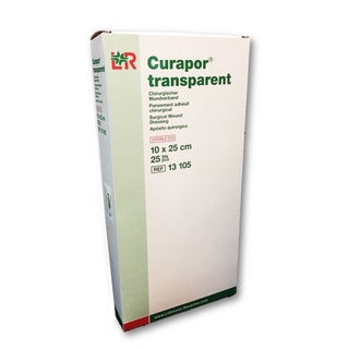 LR Curapor Transparent Sterile Surgical Dressing 10 x 25 cm 25's