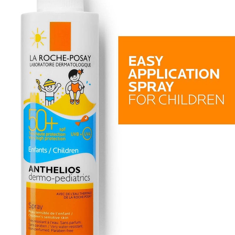 La Roche-Posay Anthelios Dermo-Pediatrics SPF50+ Sunscreen Invisible Spray For Children 200ml