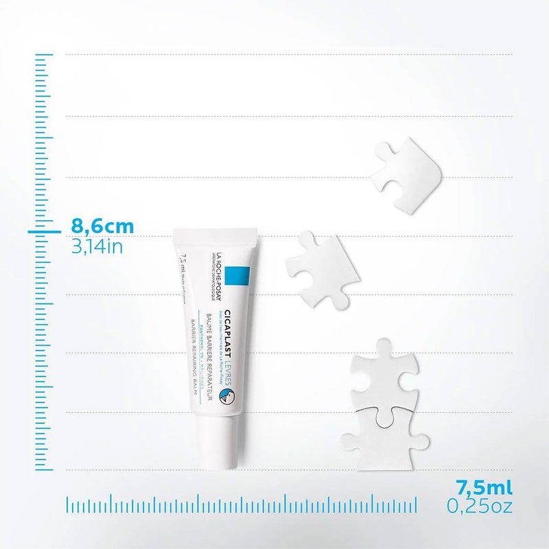 La Roche-Posay Cicaplast Levres Moisturiser Lip Balm For Dry & Chapped Lips 7.5ml