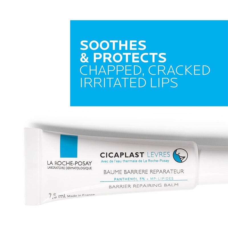 La Roche-Posay Cicaplast Levres Moisturiser Lip Balm For Dry & Chapped Lips 7.5ml