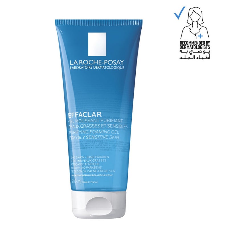 La Roche-Posay Effaclar Acne Foaming Cleansing Gel For Oily & Acne Prone Skin 200ml