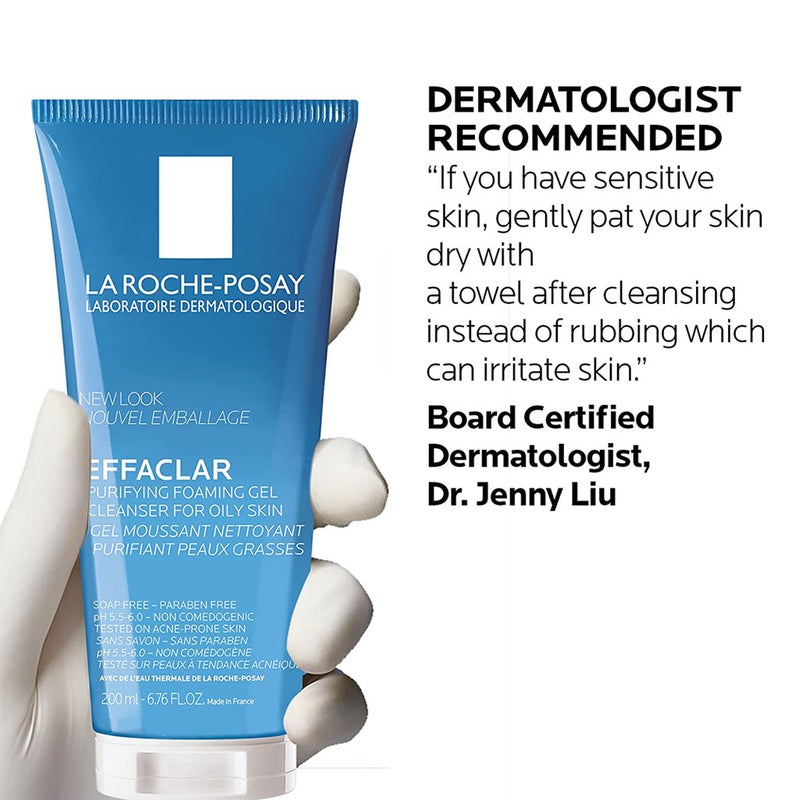 La Roche-Posay Effaclar Acne Foaming Cleansing Gel For Oily & Acne Prone Skin 200ml